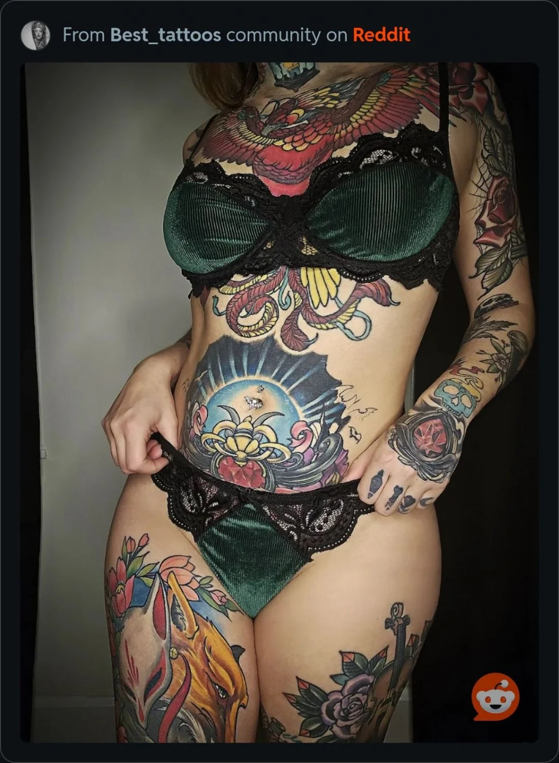 Insanely hot tattoo alt girl image 11
