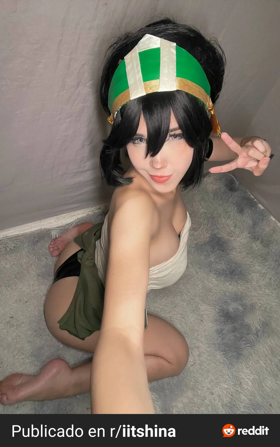 Cosplay Toph Eró rico de la puta culona de iitshina 😋💦 image 2