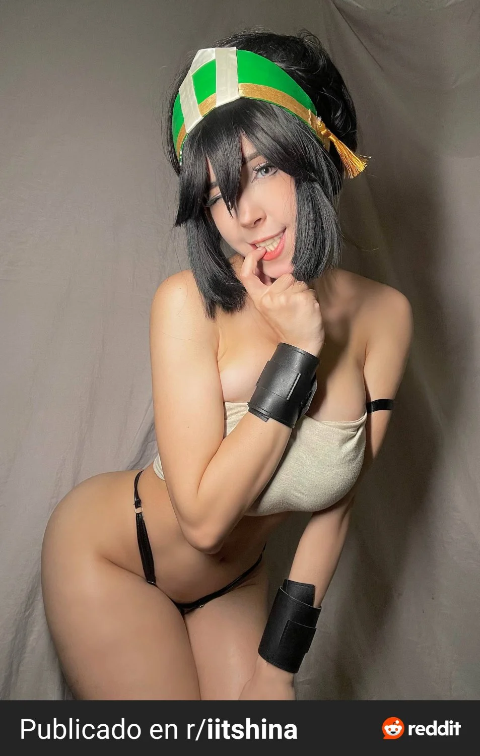 Cosplay Toph Eró rico de la puta culona de iitshina 😋💦 image 23