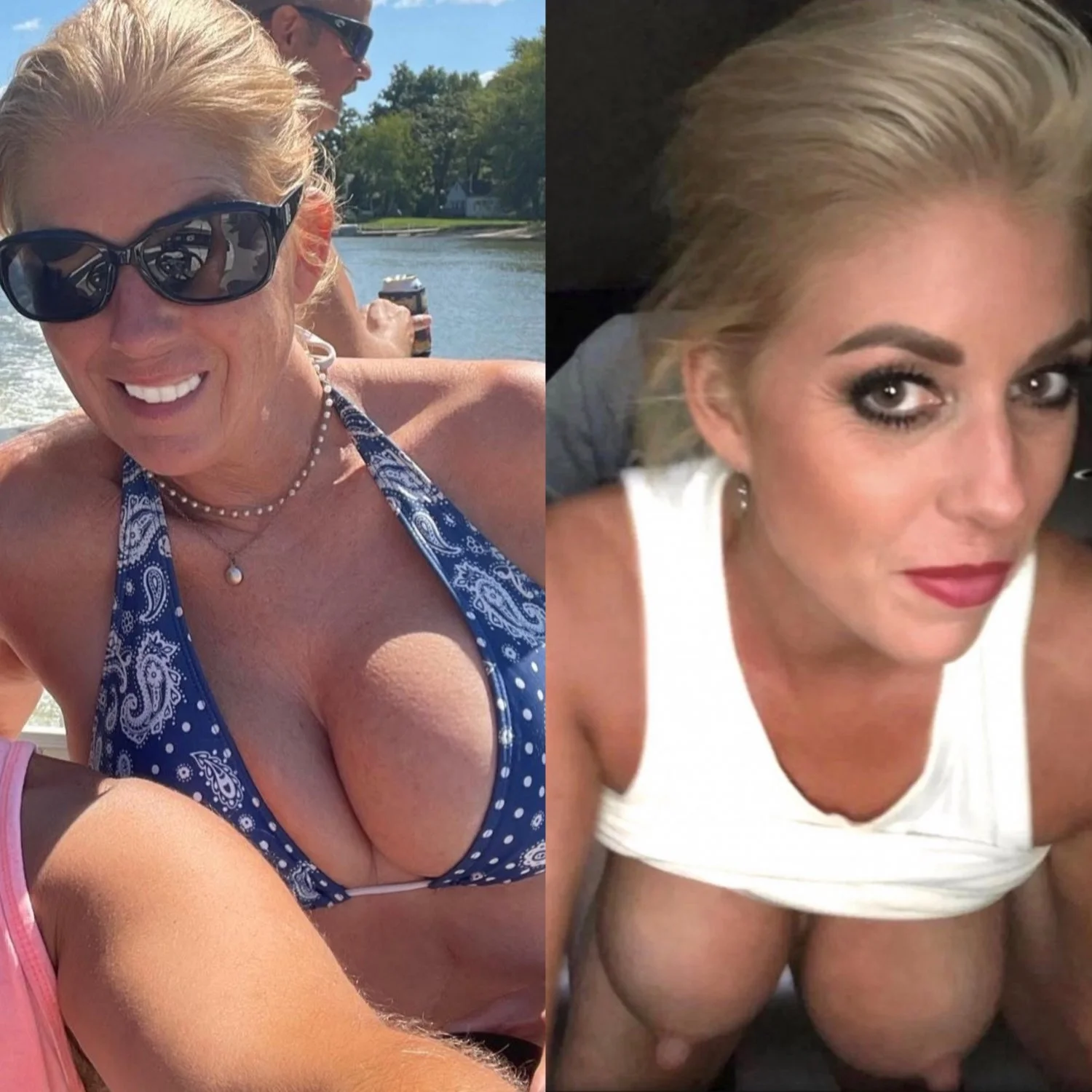 Dressed undressed MILF Nicole repost if she makes you hard😈 image 2