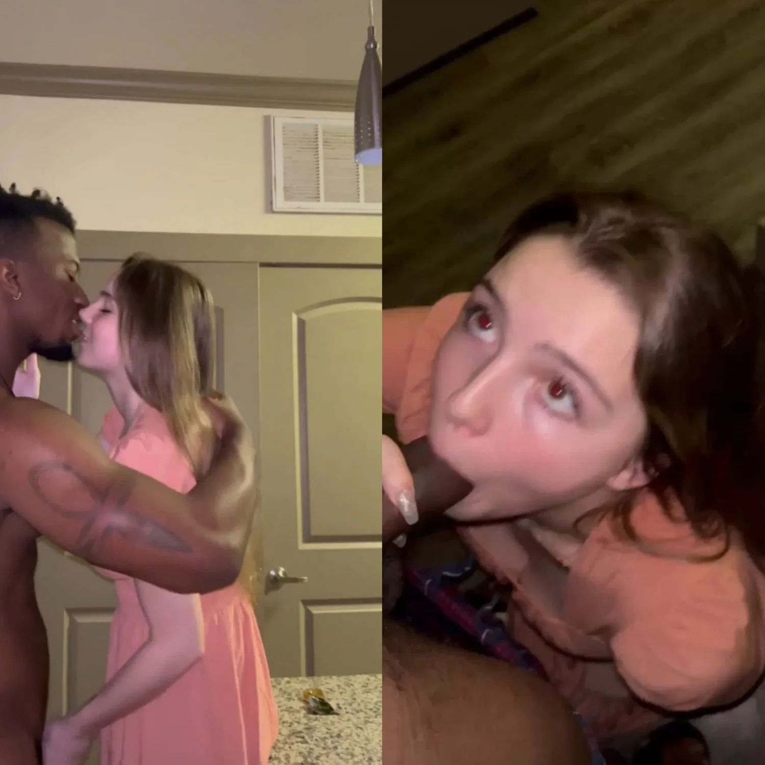 A white woman who desperately wants to be devoured by a black man image 1