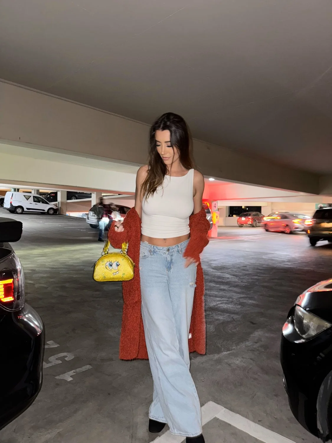 My panties got a bit juicy in the parking lot image 2
