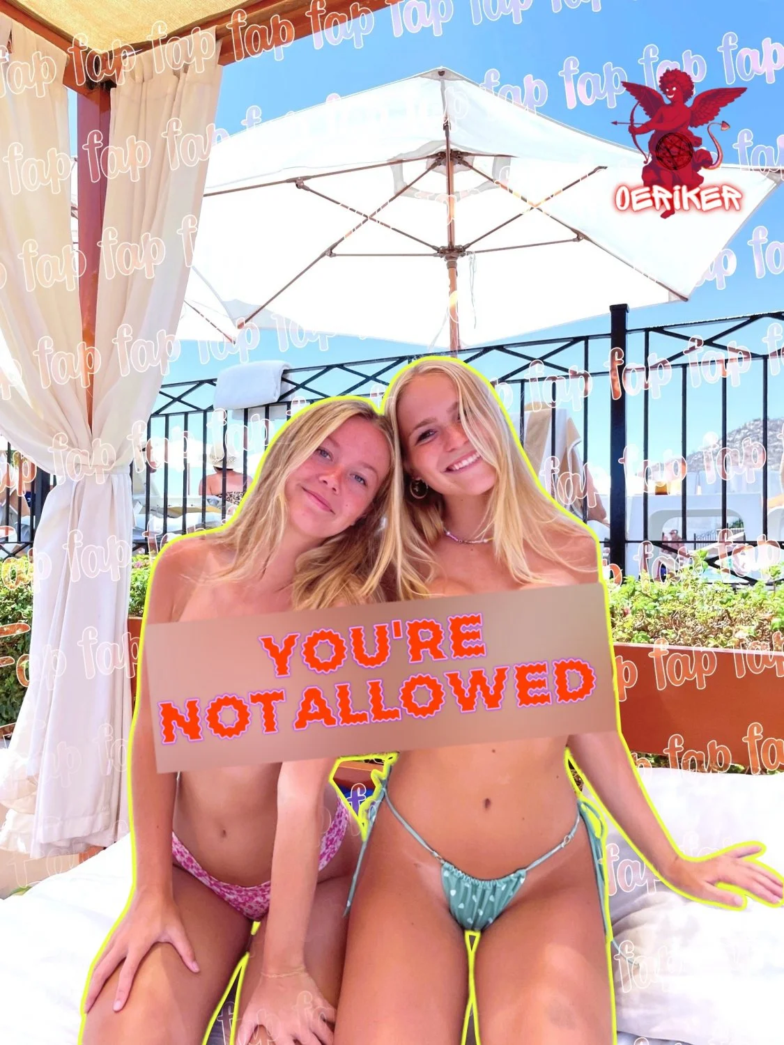 Bratty Bikini Babes: Sassy Tease Edits image 6