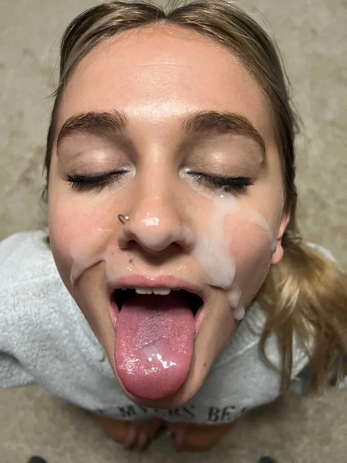 a tongue for cum image 2