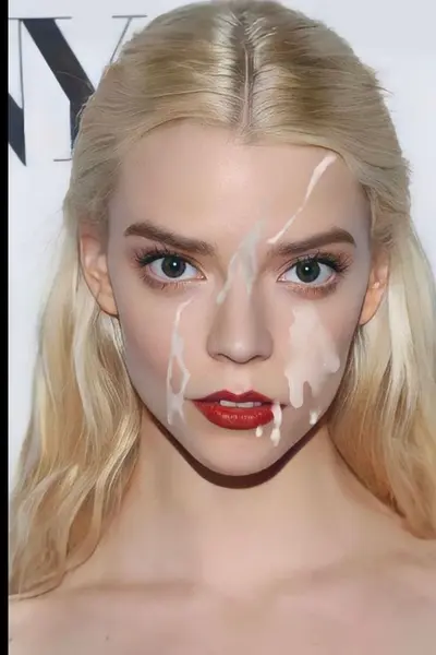 Anya Taylor Joy cumshot cover image