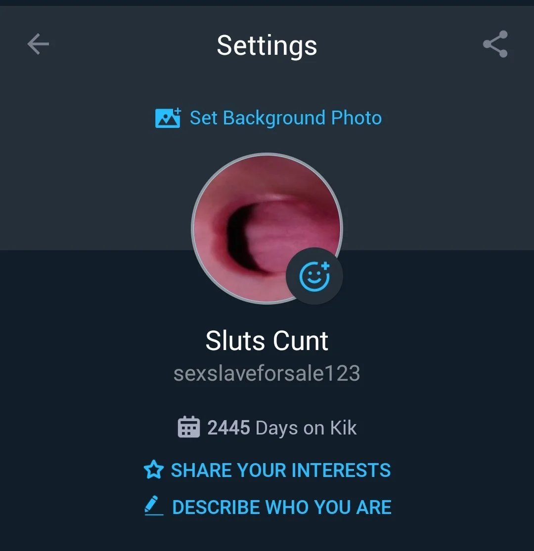 Message me (Kik - sexslaveforsale123) main image
