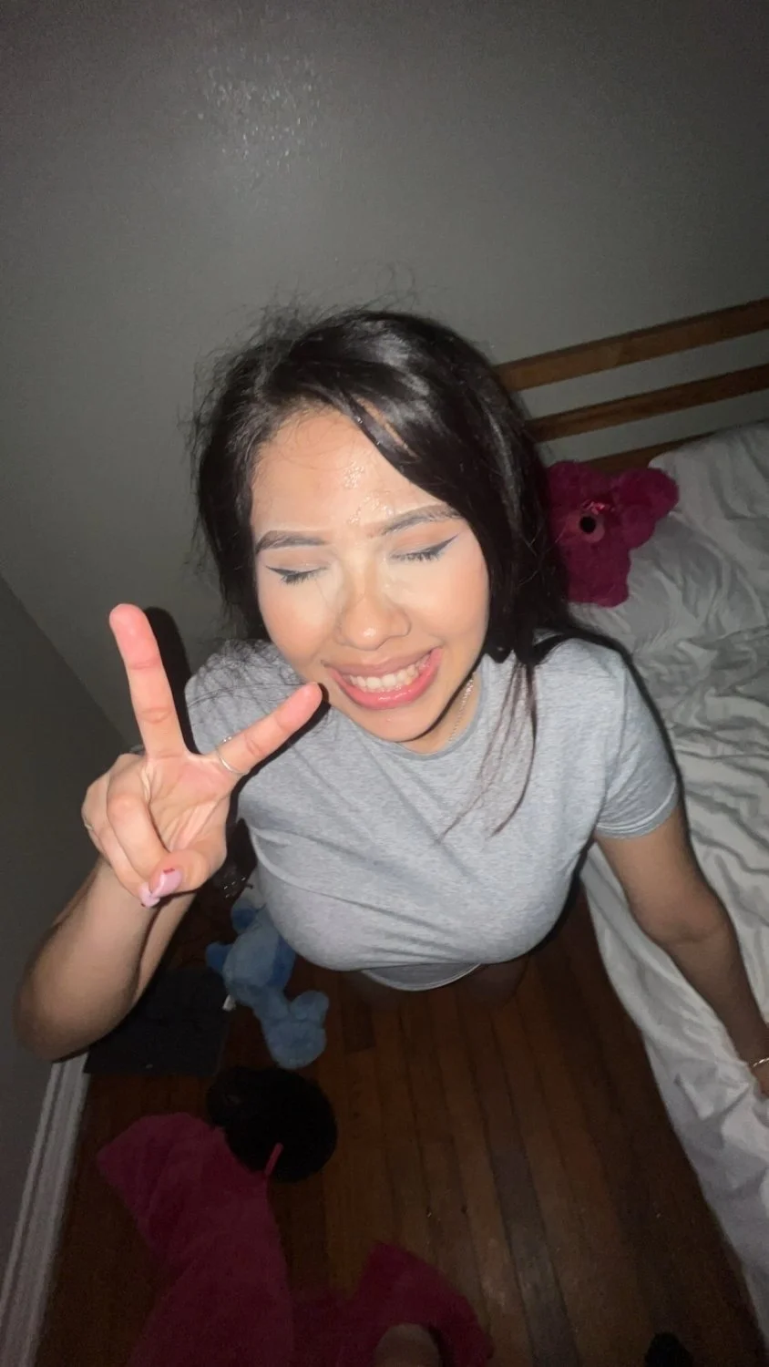 Anyone got more more pics or vids of this Latina slut? Dm me! image 5