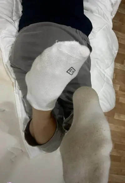 Nurse teases Costco socks cover image