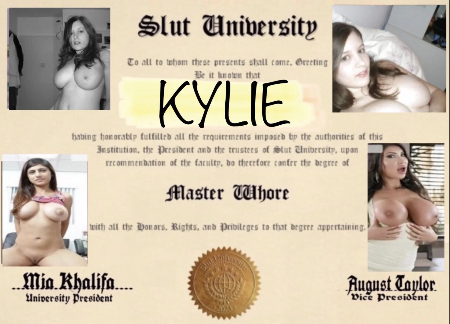More of Kylie the British webslut image 11