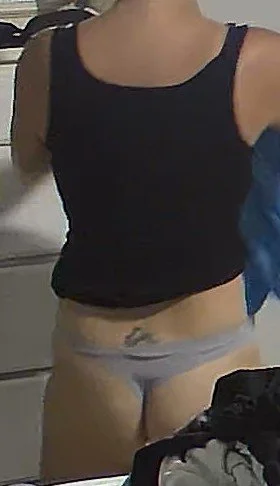 Secret cam fit hot Mom getting dressed, MILF tits image 14