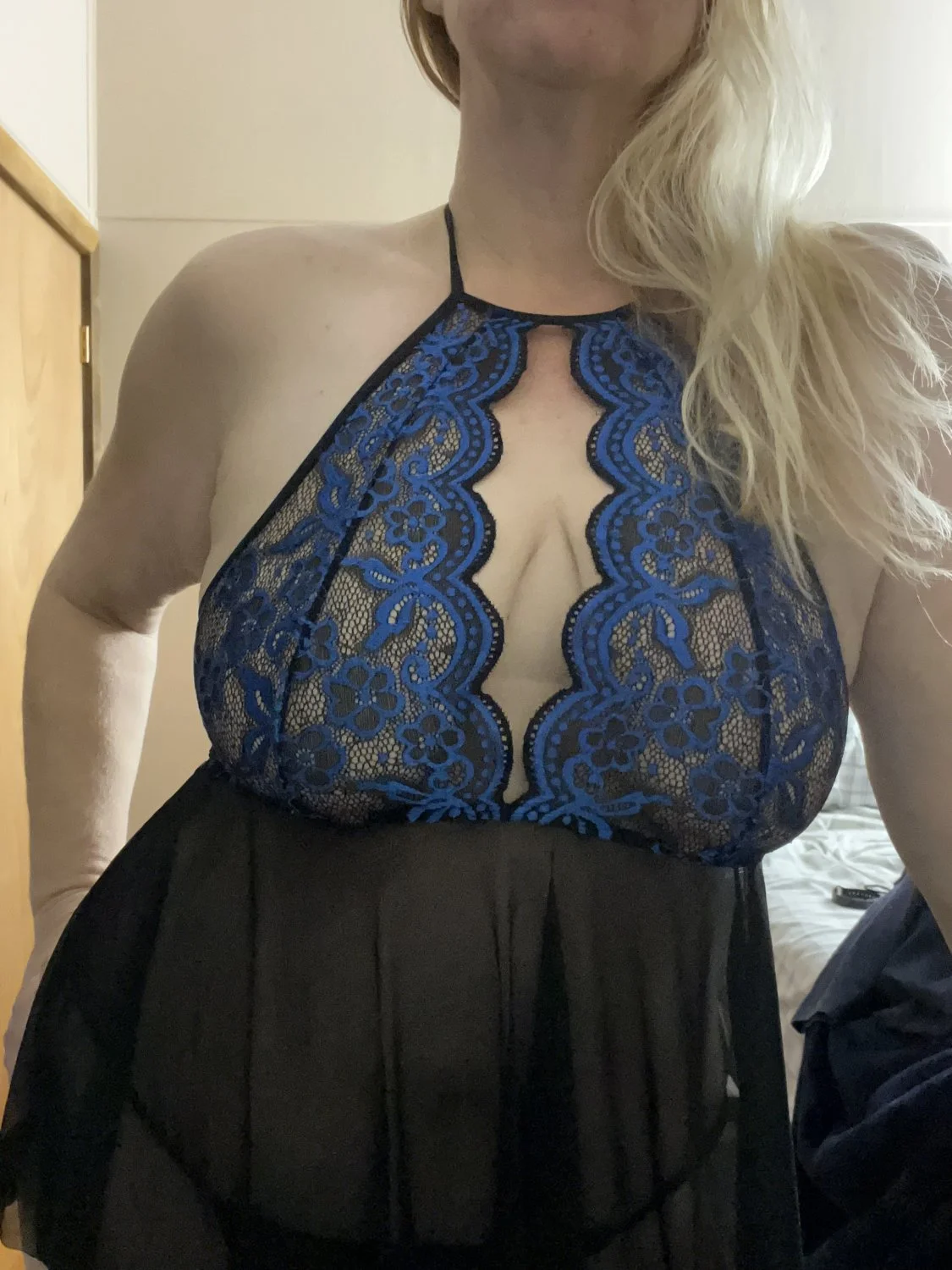 BBW Big Tit Wife In Lingerie image 12