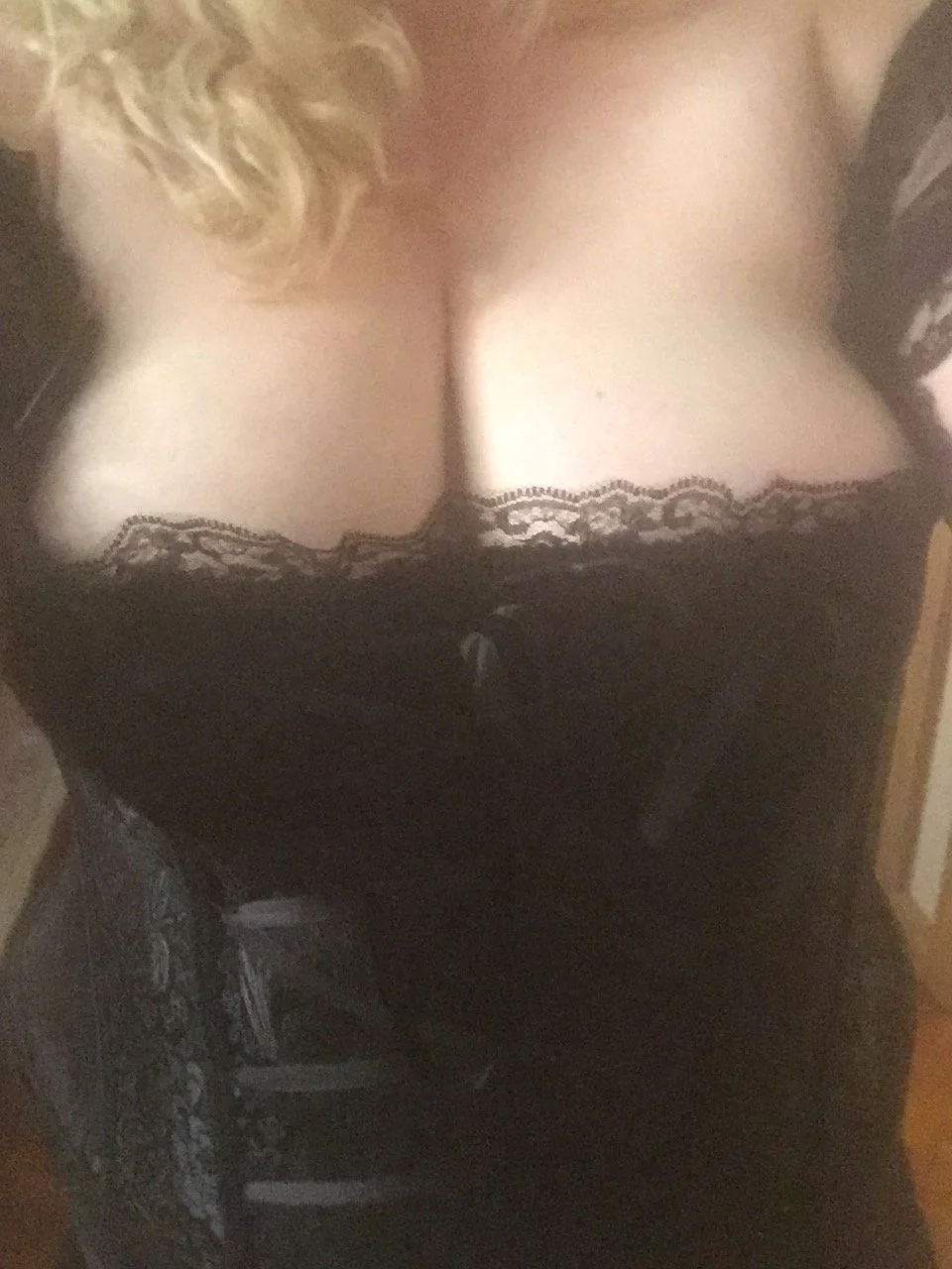 BBW Big Tit Wife In Lingerie image 3