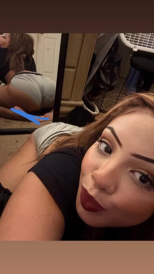 Thick Latina baddie slut gets leaked image 5