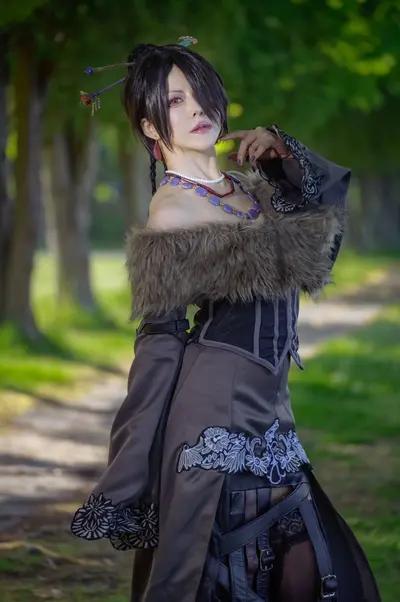 FINAL FANTASY X Lulu cosplayer cover image