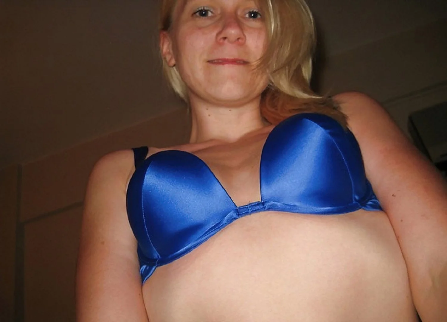 Stacey - Blue Satin image 5