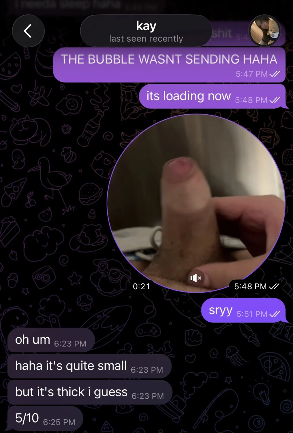 SG ABG XMM Slut Leaks (thats not my dick lol) image 3