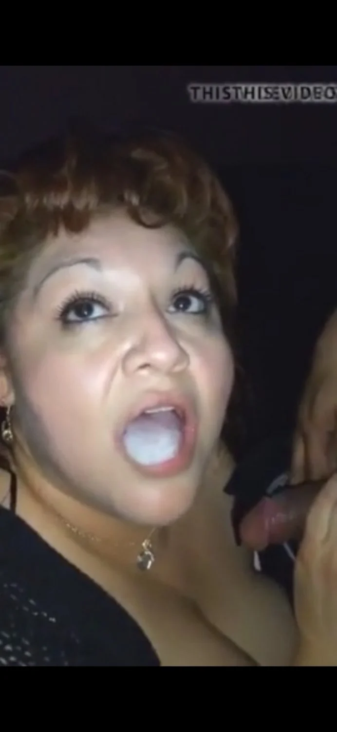 Mature Latina swallows BBC nut🥜💦👀 image 4