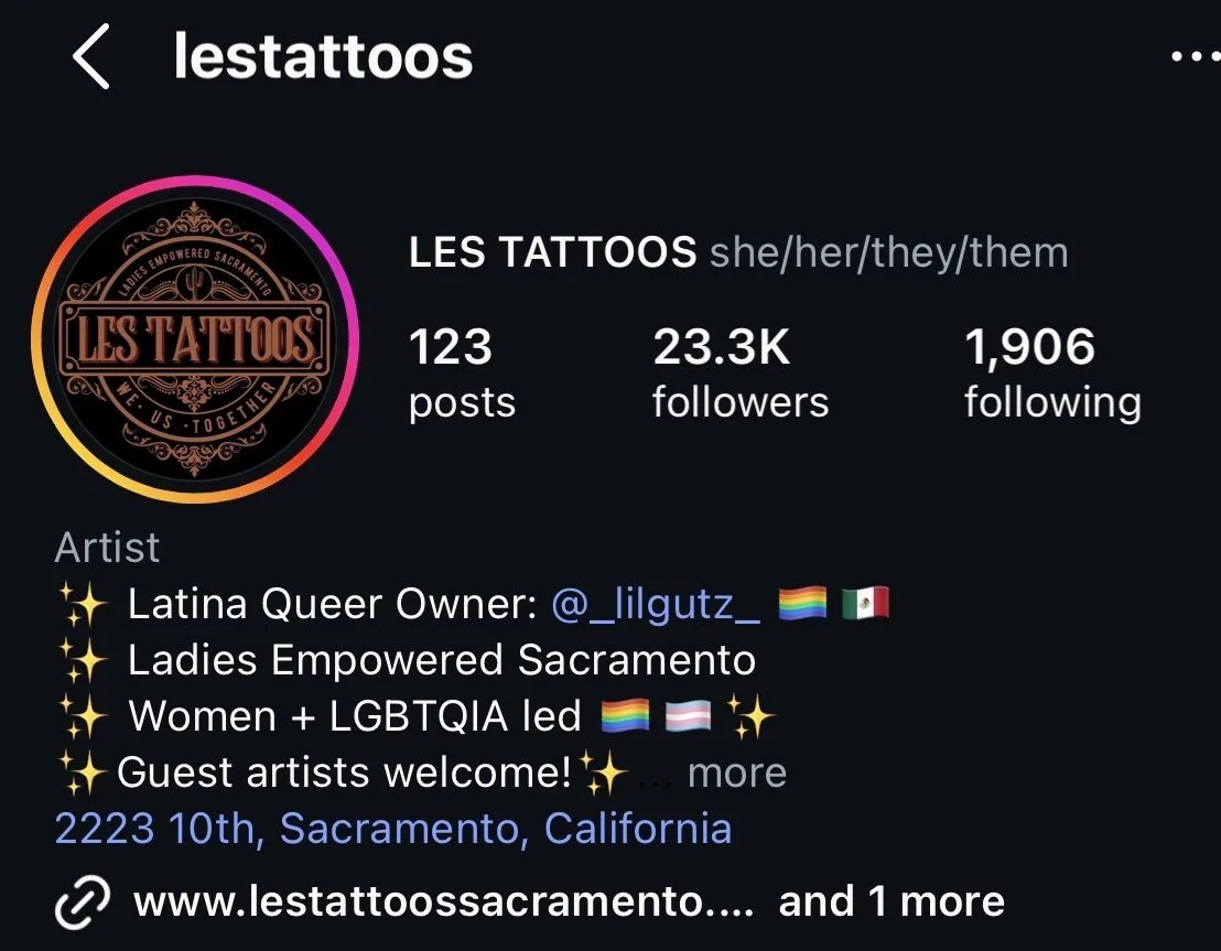 Cynthia Gonzales, Tattoo artist at LES Tattoos in Sacramento image 5