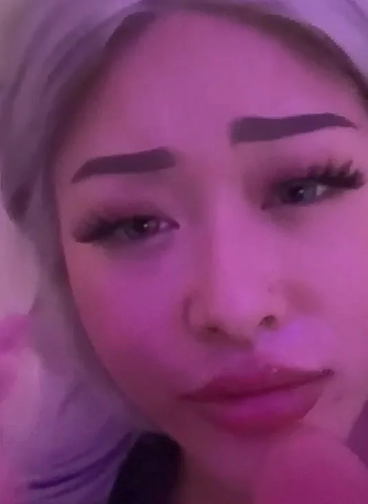 Horny asian bitch gets facial after good sex main image