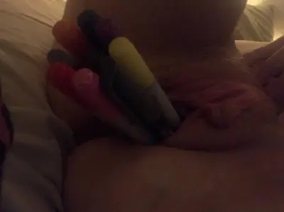 I'm training this stupid whore to ruin her holes for me cover image