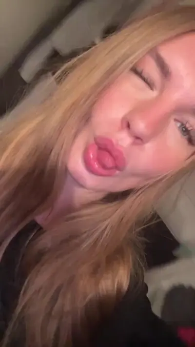white tiktok slut begging for cock cover image