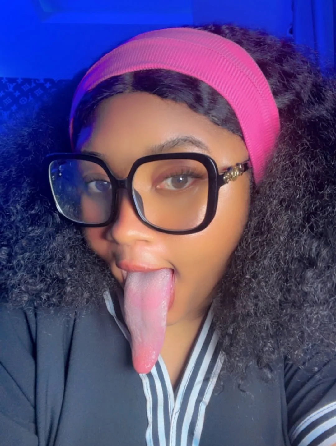 African Ahegao Babe image 16