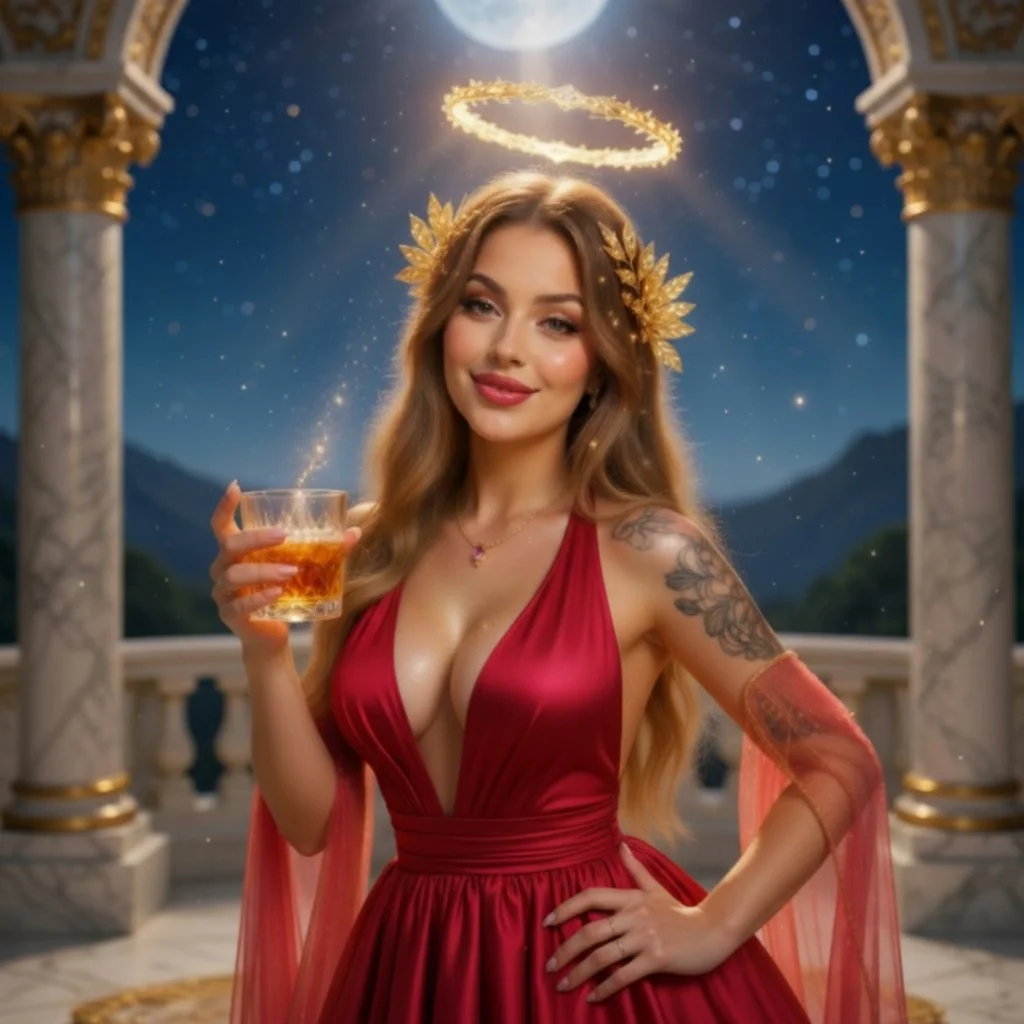 Goddess Ray-Ray... AI Model built using image of girl im in love with.. get to 1000 shares image 12