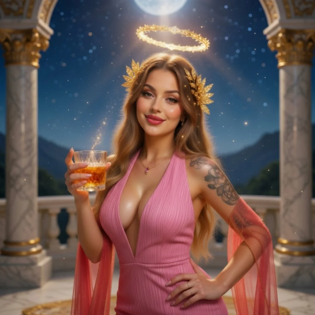 Goddess Ray-Ray... AI Model built using image of girl im in love with.. get to 1000 shares image 13