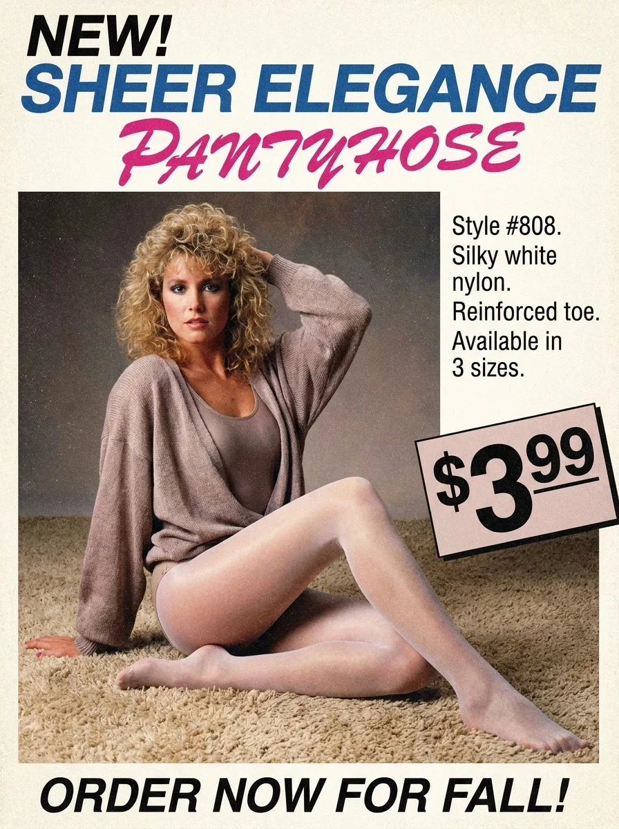 Retro Pantyhose Catalog - AI Generated Erotica image 11