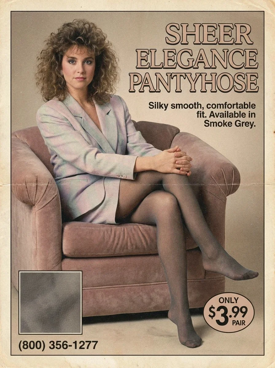 Retro Pantyhose Catalog - AI Generated Erotica image 9