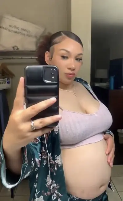 Pt2 of the preggo slut desi cover image