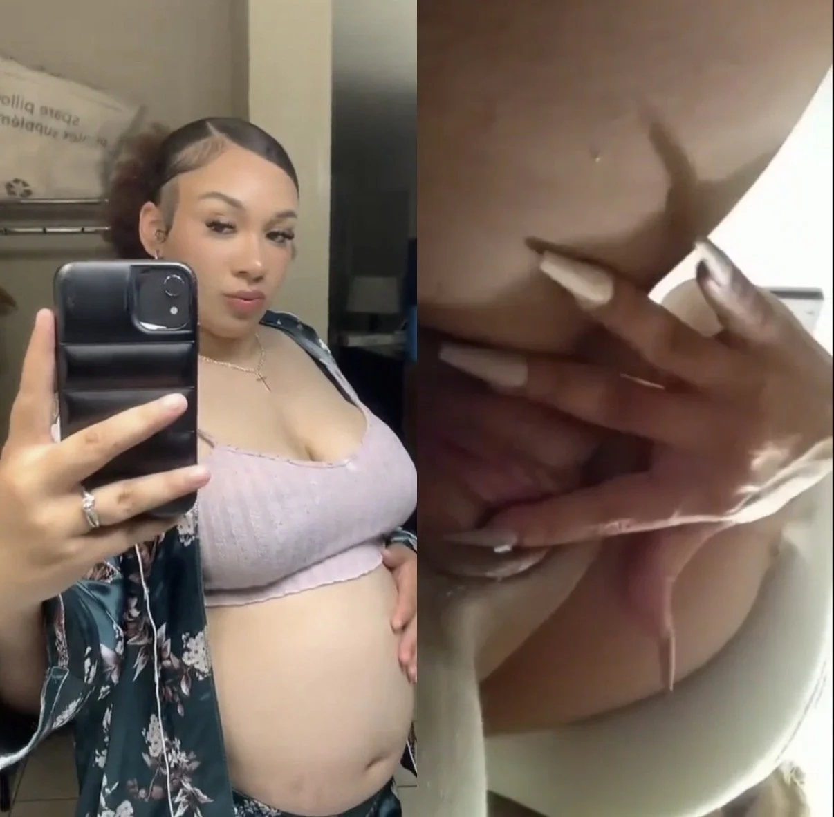 Pt2 of the preggo slut desi image 2