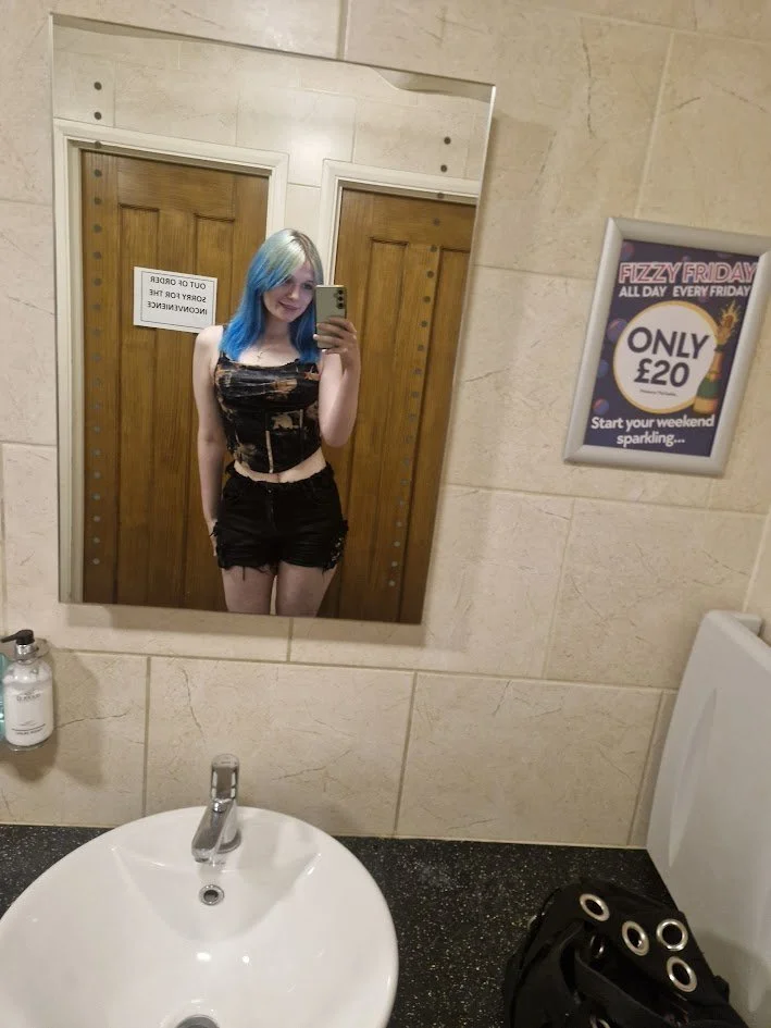 Color hair alt slut. Tits pussy image 10