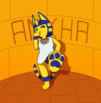 Ankha paws cover image