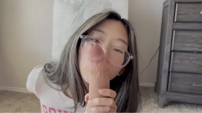 Asian girl amazing blowjob cover image