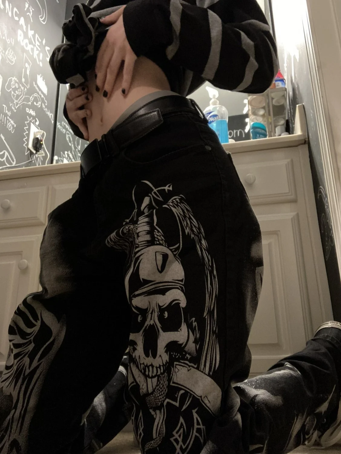Crazy goth teen bitch pics 1 image 19