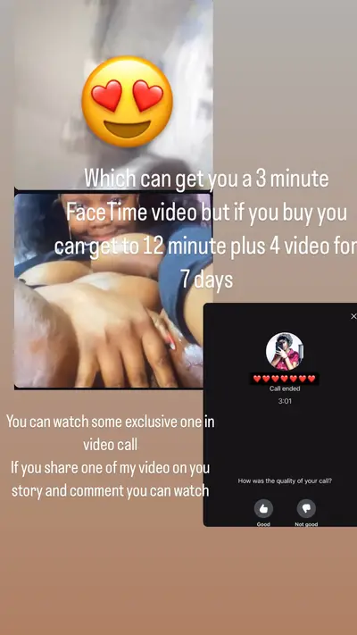 Ebony get FaceTime call couldn’t hold the cum on the call cover image