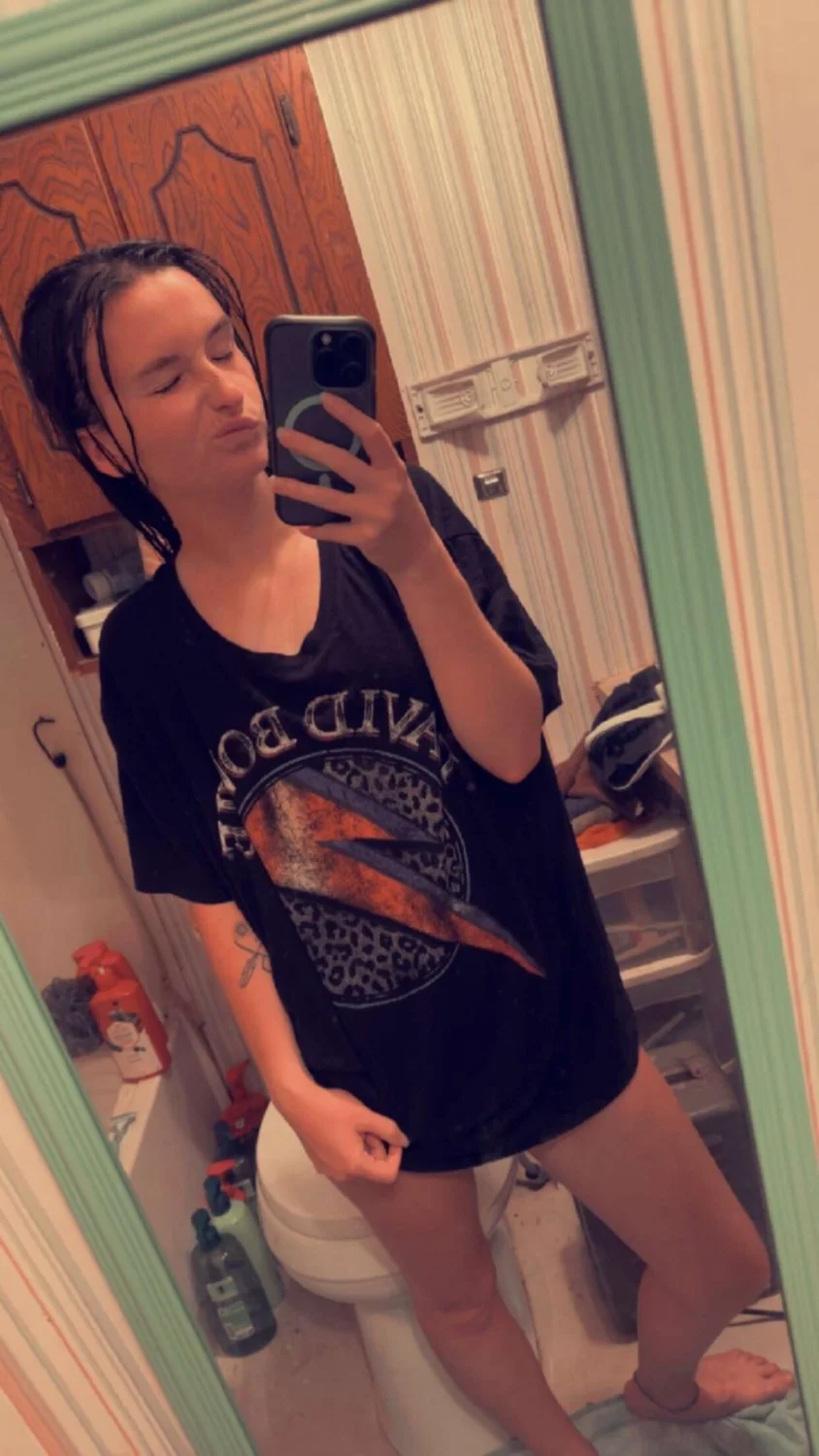 Tight Selfie Slut In Glasses image 13