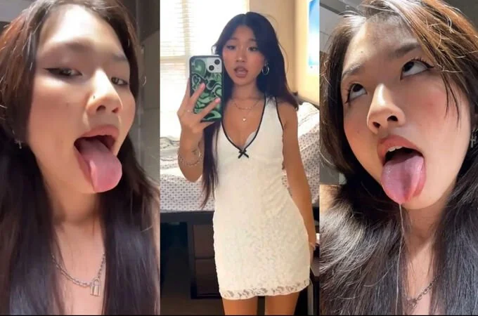 Cumslut Jeanne Nguyen Asian Teen TikTok Slut from Texas Tech University. Lubbock TX leaked nudes. image 14