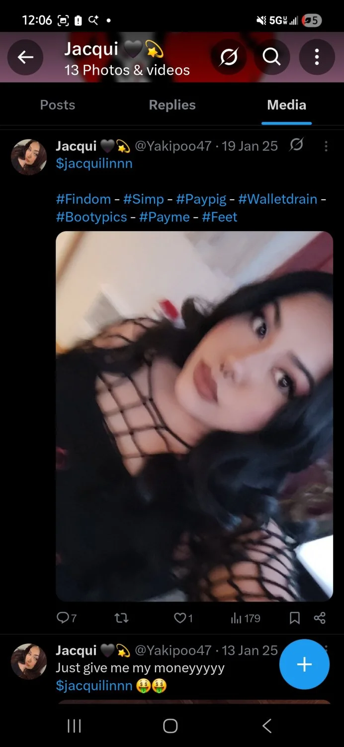 Torta Slut loves getting paid yakz let's share image 5