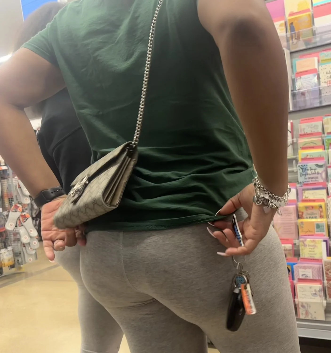 College baddies in leggings image 2