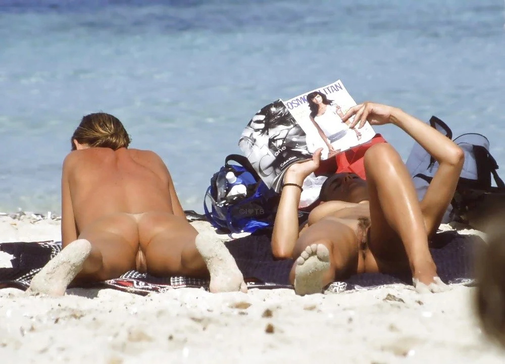 Sexy Beach Nudists with Landing Strips image 48