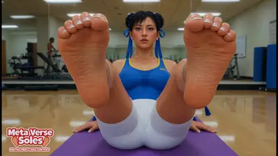 Chun-Li's sweaty Street Fighter soles cover image