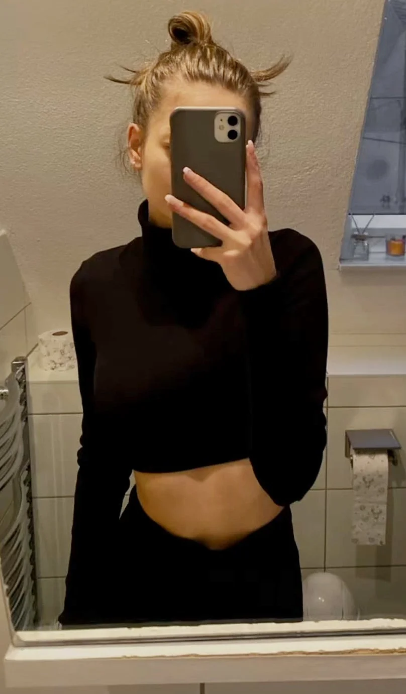Sweet German waitress loves to show off! image 7