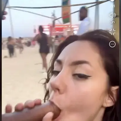 Sucking NiggaDick on Spring Break Beach cover image