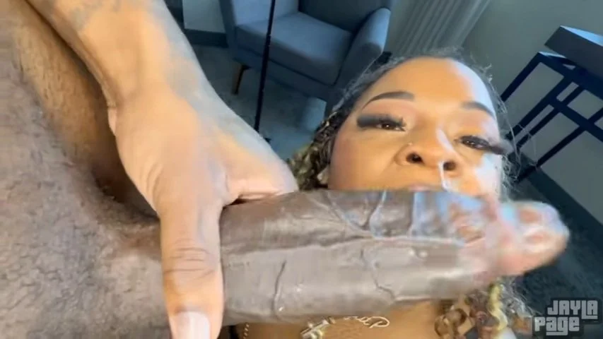 BIG BOOTY🍑 EBONY🍫 TAKES MONSTER BBC🍆 image 4