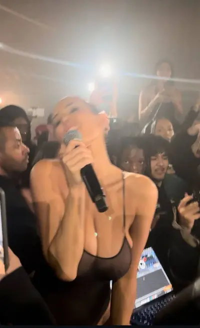 Kanye West came to the 2025 Grammys with his naked wife Bianca Censori cover image