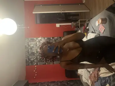 Thicc big tits ebony slut cover image