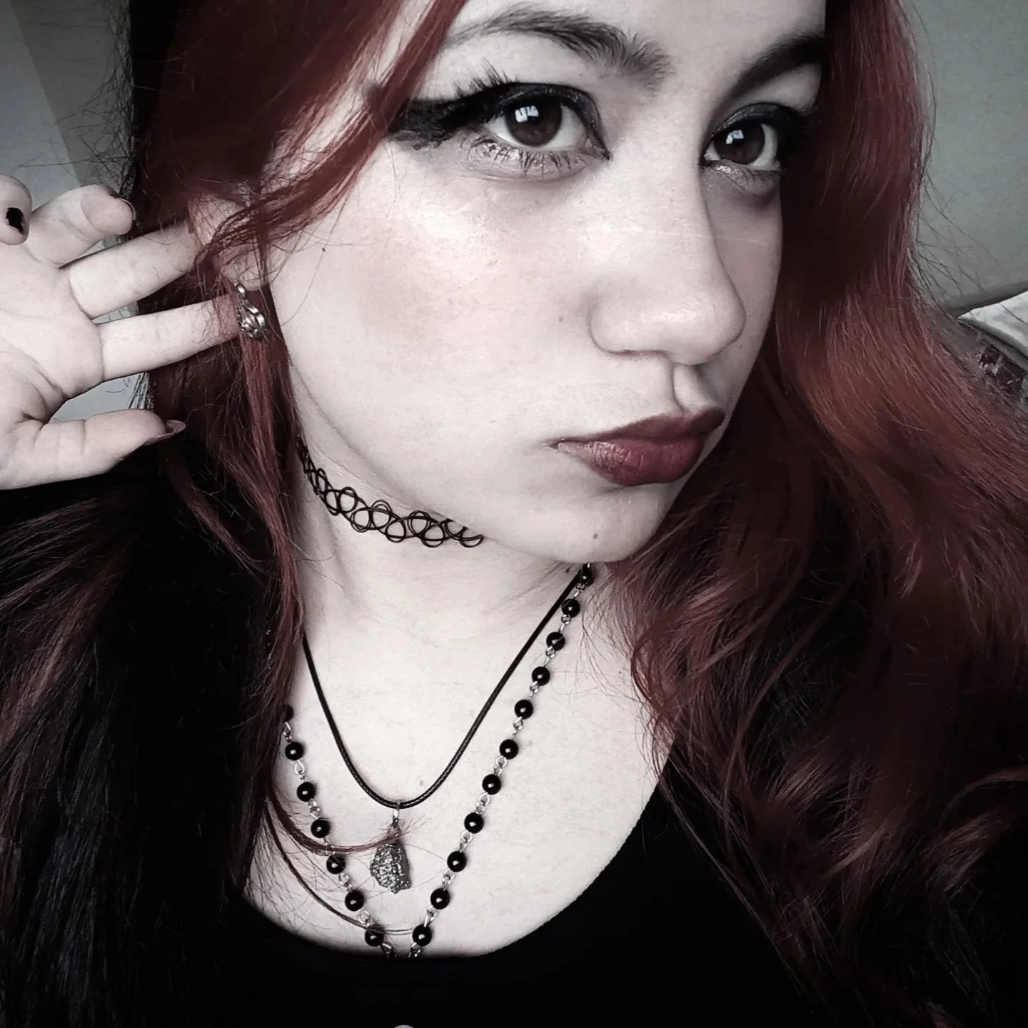 Big Boobs Goth Emo teen Fucked image 2