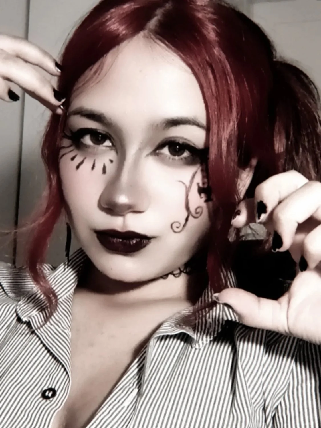 Big Boobs Goth Emo teen Fucked image 21